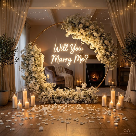 The Intimate Proposal Setup (At Your Location)
